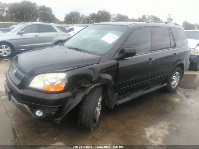 2005 HONDA PILOT EX-L WITH RES VIN: 5FNYF18675B005754