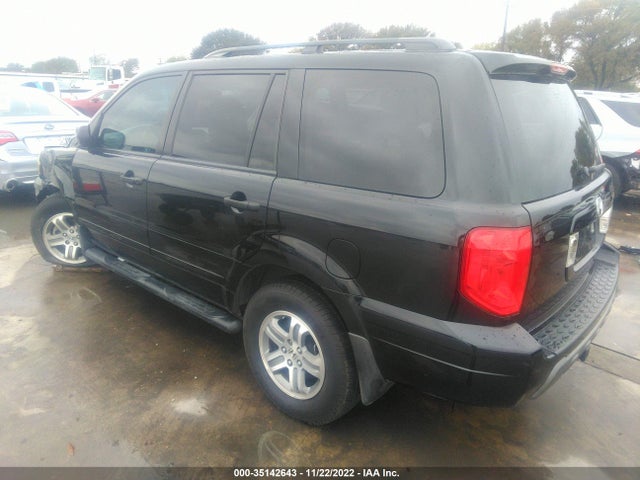 2005 HONDA PILOT EX-L WITH RES VIN: 5FNYF18675B005754