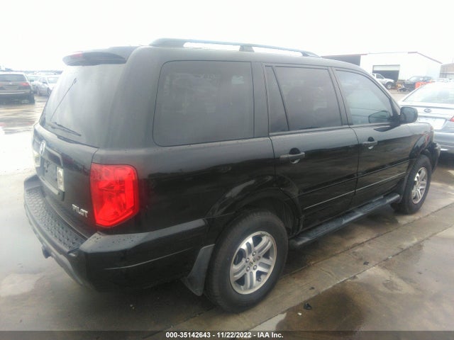 2005 HONDA PILOT EX-L WITH RES VIN: 5FNYF18675B005754