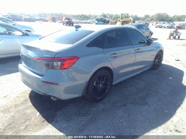 2022 HONDA CIVIC SEDAN SPORT VIN: 2HGFE2F54NH569156
