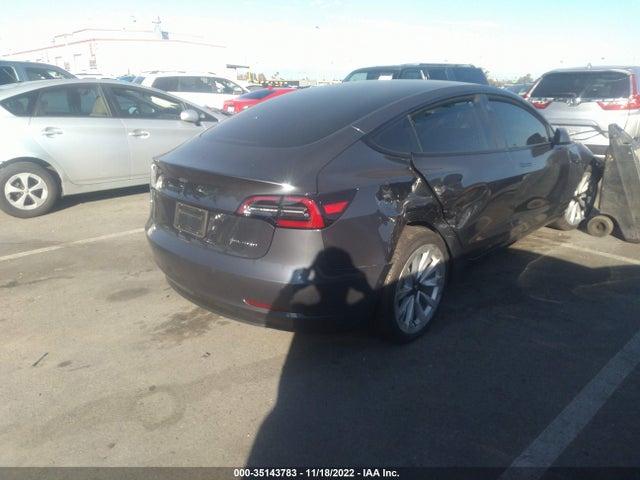 2022 TESLA MODEL 3 LONG RANGE VIN: 5YJ3E1EB4NF175181