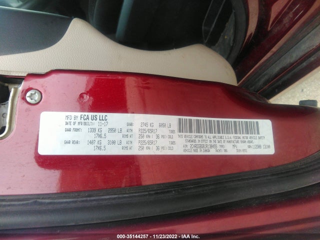 Dodge Grand Caravan Se 2018 2C4RDGBG8JR138455 Image 10