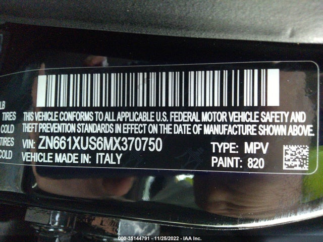 2021 Maserati Levante, VIN: ZN661XUS6MX370750