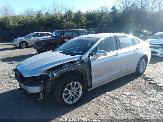 2019 FORD FUSION HYBRID SEL VIN: 3FA6P0MU8KR154323