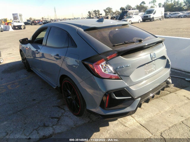2021 HONDA CIVIC HATCHBACK SPORT VIN: SHHFK7H47MU419490