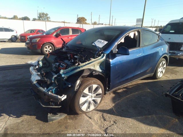 Tesla Model Y Long Range 2022 7SAYGDEE3NA003851 Image 2