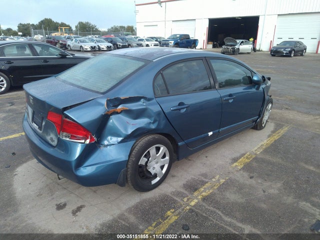 2007 HONDA CIVIC SDN LX VIN: 2HGFA16587H512757