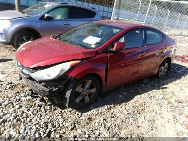 2013 HYUNDAI ELANTRA GLS VIN: 5NPDH4AE3DH204098