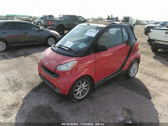 2009 SMART FORTWO PASSION/BRABUS VIN: WMEEK31X59K273712