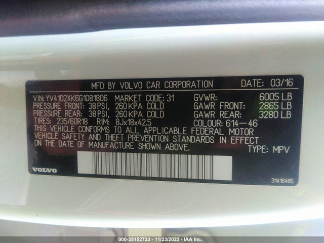 Volvo XC90 2016 YV4102XK6G1081806 Image 9