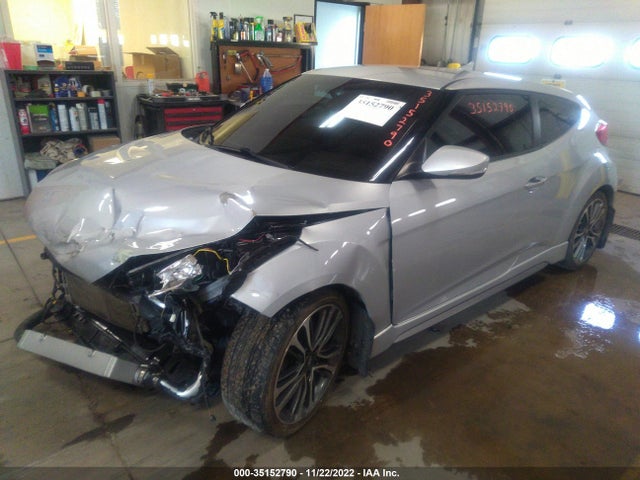 2016 HYUNDAI VELOSTER TURBO VIN: KMHTC6AE6GU281284