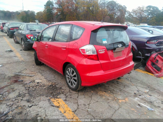 2012 HONDA FIT SPORT VIN: JHMGE8H56CC016719