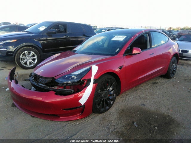 Tesla Model 3 Performance 2021 5YJ3E1EC3MF073278 Image 2
