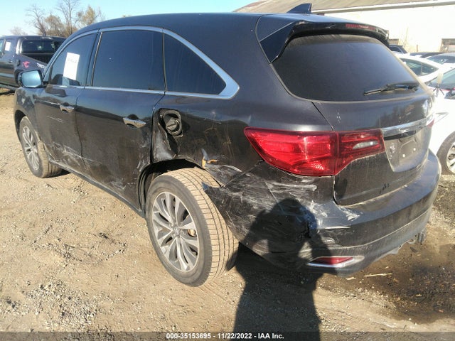 Acura Mdx W/tech/w/tech/acurawatch Plus 2016 5FRYD4H45GB014119 Image 3