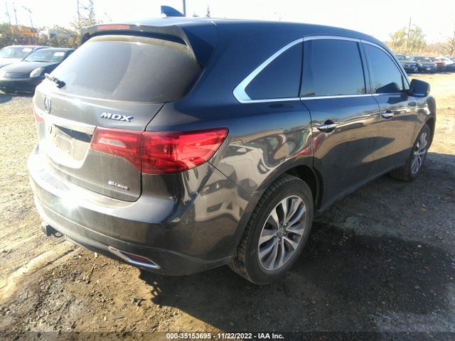 Acura Mdx W/tech/w/tech/acurawatch Plus 2016 5FRYD4H45GB014119 Image 4