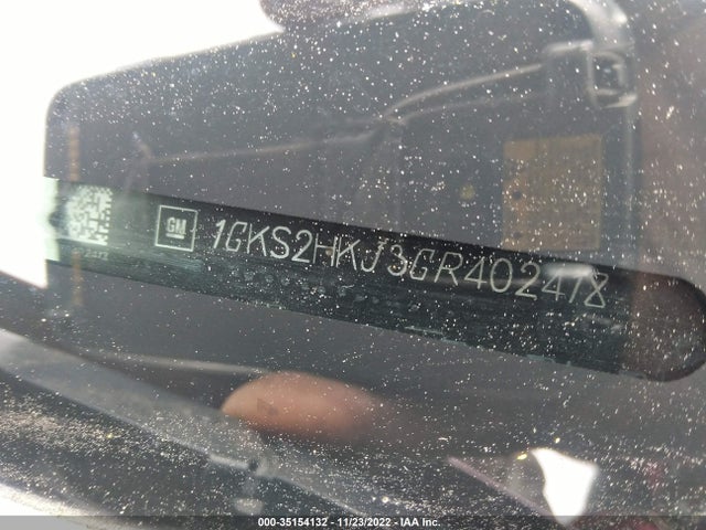 GMC YUKON XL DENALI 2016 1GKS2HKJ3GR402418 Image 9