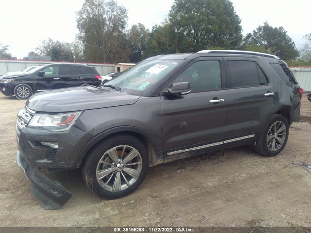 2018 FORD EXPLORER LIMITED VIN: 1FM5K7F87JGA16285