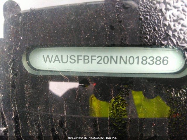 2022 Audi S7, VIN: WAUSFBF20NN018386
