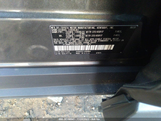2020 Toyota RAV4, VIN: 4T3RWRFV3LU005934