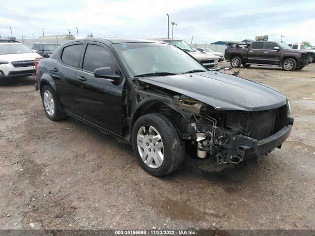 Dodge AVENGER SE 2012 1C3CDZAB5CN174583 main image
