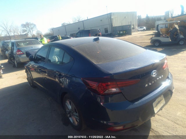 2019 HYUNDAI ELANTRA SEL VIN: 5NPD84LFXKH461018