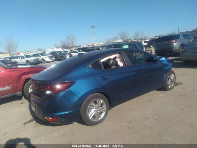 2019 HYUNDAI ELANTRA SEL VIN: 5NPD84LFXKH461018