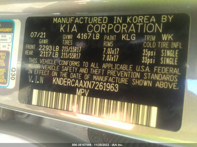 2022 Kia Seltos, VIN: KNDERCAAXN7261963