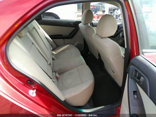 KNAFU4A20A5827486 KIA FORTE EX
