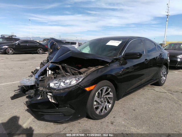 Honda Civic Sedan Ex 2017 2HGFC2F71HH524641 Image 2