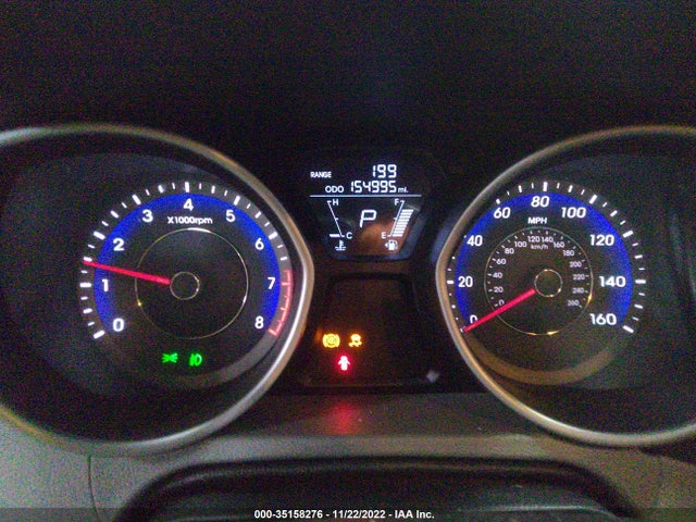 2012 HYUNDAI ELANTRA LIMITED VIN: KMHDH4AEXCU188255