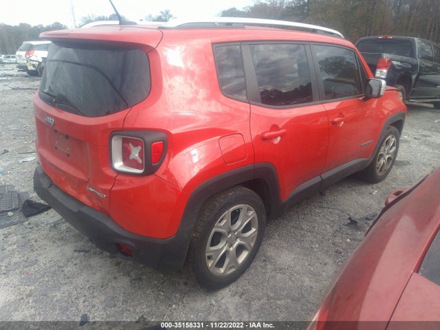 Продажа на аукционе авто 2016 Jeep Renegade Limited, vin: ZACCJADT2GPD49850, номер лота: 35158331