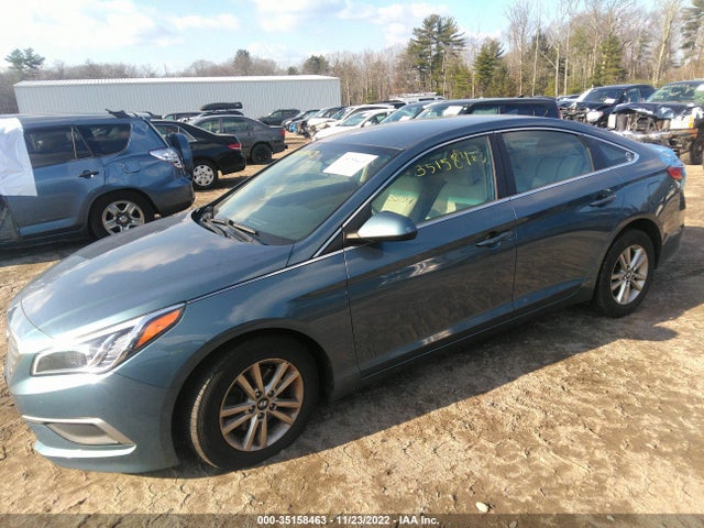 Hyundai Sonata 2.4l 2017 5NPE24AF0HH510213 Image 2