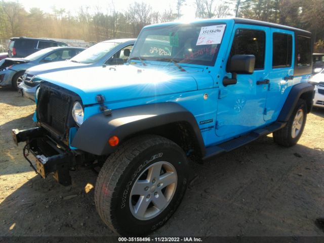 1C4BJWDG9JL805592 Jeep Wrangler Jk Unlimited Sport S