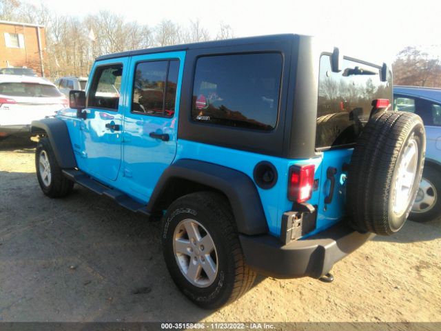 1C4BJWDG9JL805592 Jeep Wrangler Jk Unlimited Sport S