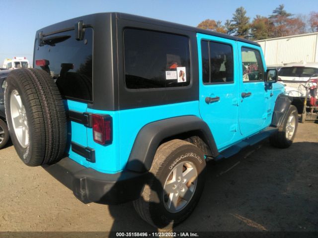 1C4BJWDG9JL805592 Jeep Wrangler Jk Unlimited Sport S