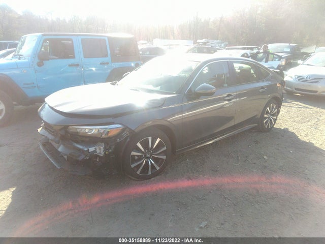 2022 HONDA CIVIC SEDAN EX VIN: JHMFE1F70NX009574