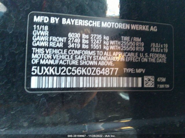 5UXKU2C56K0Z64877 BMW X6 Xdrive35i