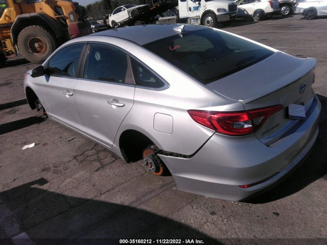 2015 HYUNDAI SONATA 2.4L SE VIN: 5NPE24AF3FH009457