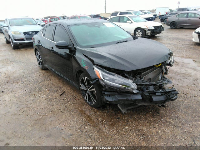 35160630 :رقم المزاد ، 3N1AB8DV5LY286198 vin ، 2020 Nissan Sentra Sr مزاد بيع