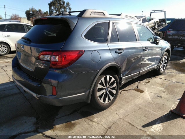 2017 SUBARU OUTBACK LIMITED VIN: 4S4BSAKC2H3207687