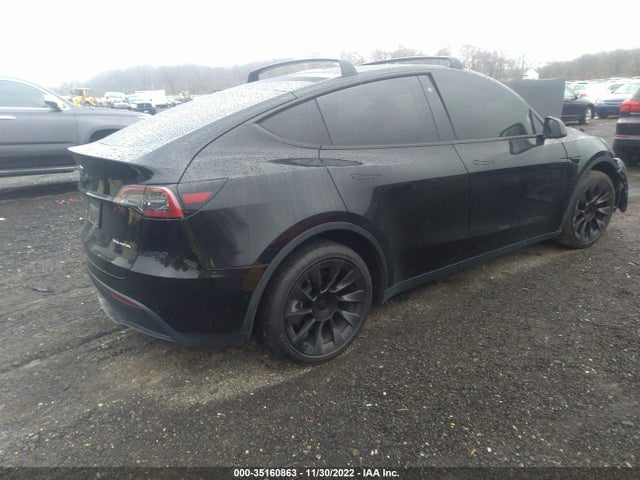 Tesla Model Y Long Range 2021 5YJYGDEEXMF192464 Image 4