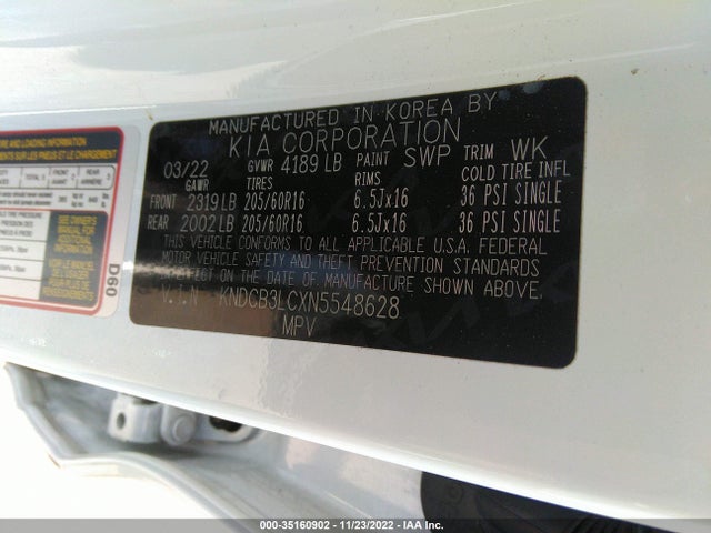 2022 Kia Niro, VIN: KNDCB3LCXN5548628