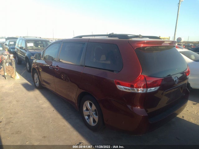 2012 TOYOTA SIENNA LE VIN: 5TDKK3DC9CS199219