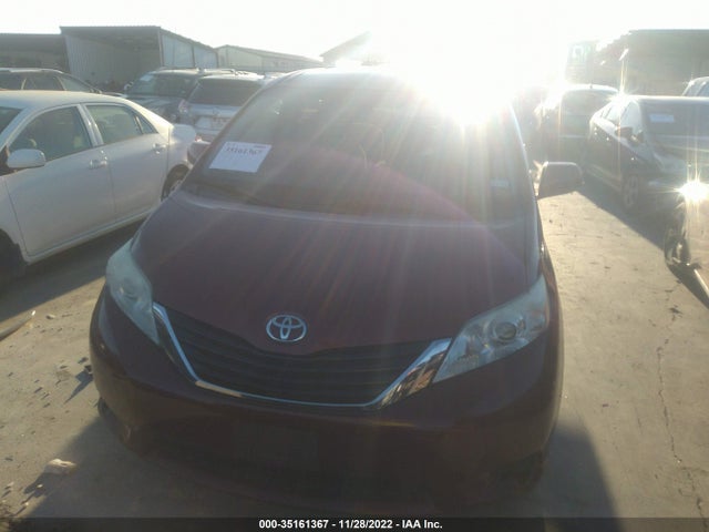 2012 TOYOTA SIENNA LE VIN: 5TDKK3DC9CS199219