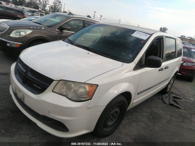2013 RAM CARGO VAN TRADESMAN VIN: 2C4JRGAG3DR671981