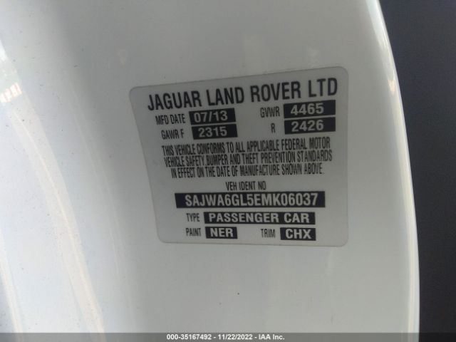 SAJWA6GL5EMK06037 Jaguar F-Type