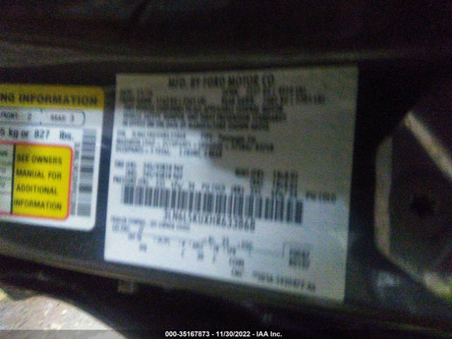 3LN6L5KUXHR633868 Lincoln Mkz Hybrid Premiere