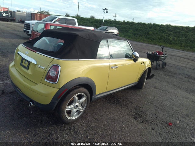 Mini COOPER CONVERTIBLE 2010 WMWMR3C50ATU98083 Image 5