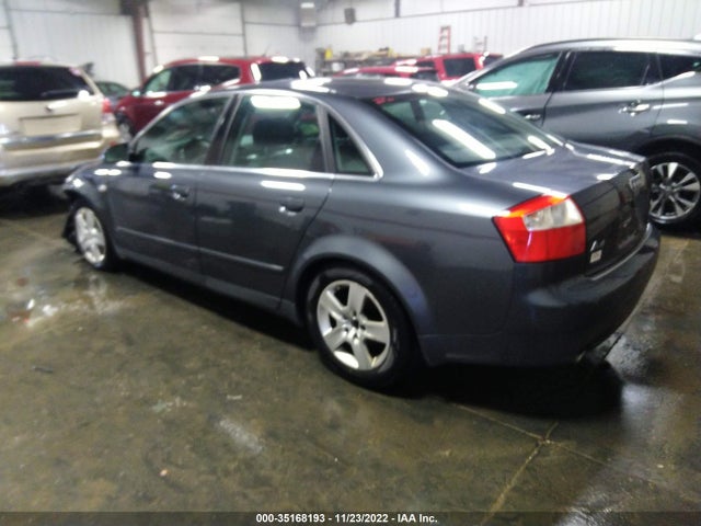 2002 AUDI A4 3.0L VIN: WAULT68E52A211809