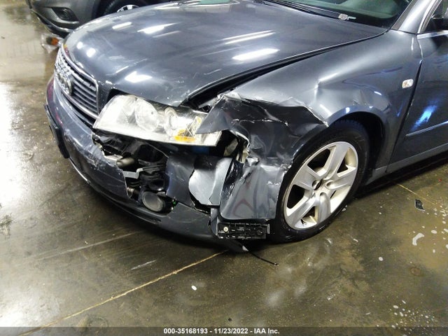 2002 AUDI A4 3.0L VIN: WAULT68E52A211809